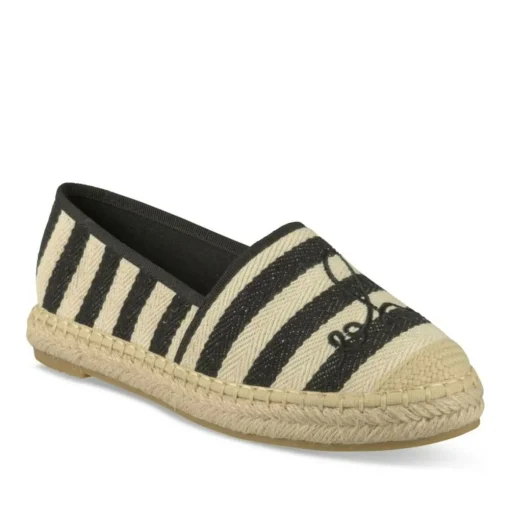 Espadrilles ZWART