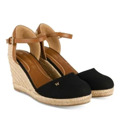 Espadrilles ZWART