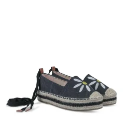 Espadrilles ZWART