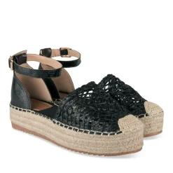 Espadrilles ZWART
