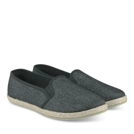 Espadrilles ZWART