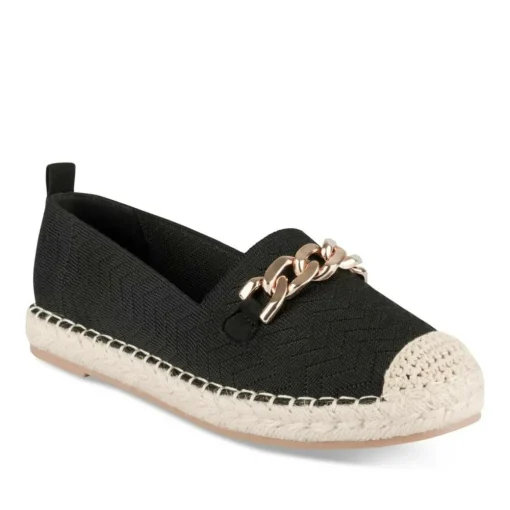 Espadrilles ZWART
