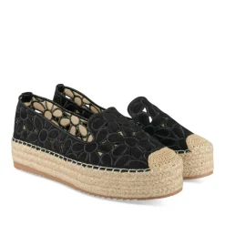 Espadrilles ZWART