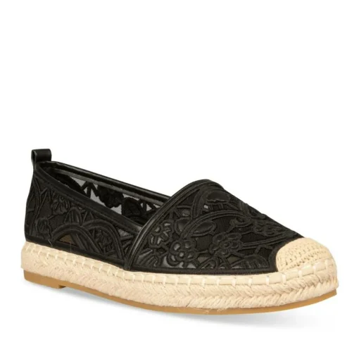 Espadrilles ZWART