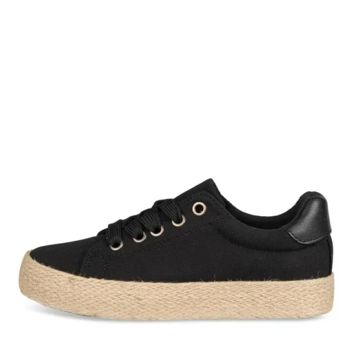 Espadrilles ZWART