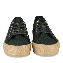 Espadrilles ZWART