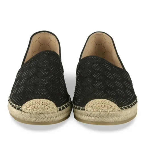 Espadrilles ZWART