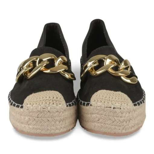 Espadrilles ZWART