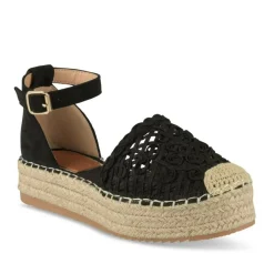 Espadrilles ZWART