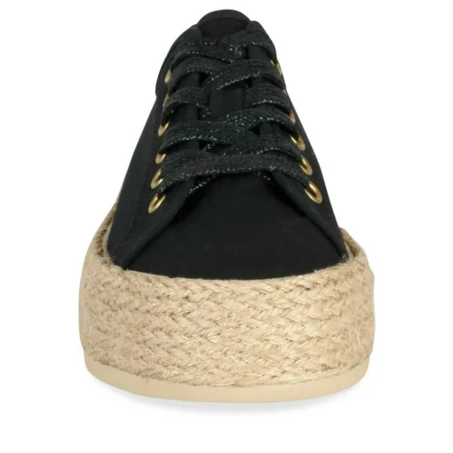 Espadrilles ZWART