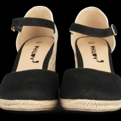 Espadrilles ZWART