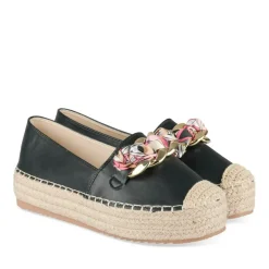 Espadrilles ZWART