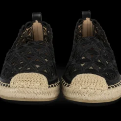 Espadrilles ZWART