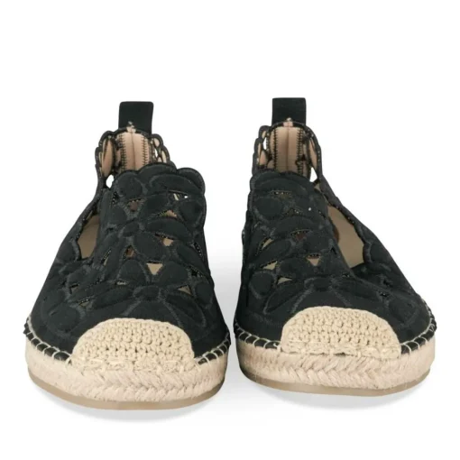 Espadrilles ZWART