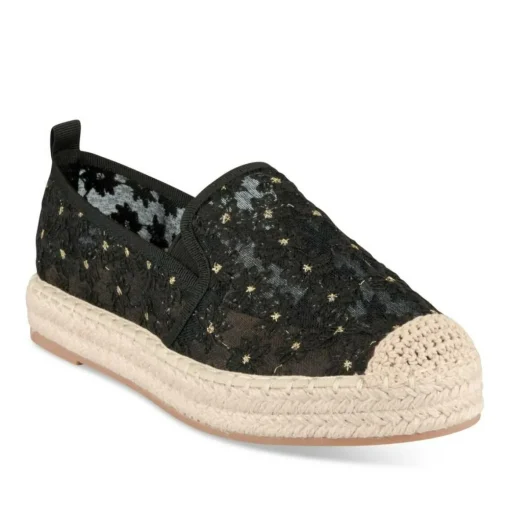 Espadrilles ZWART