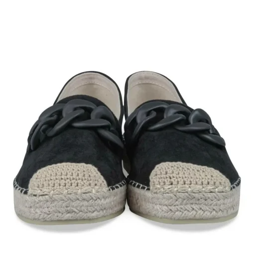 Espadrilles ZWART