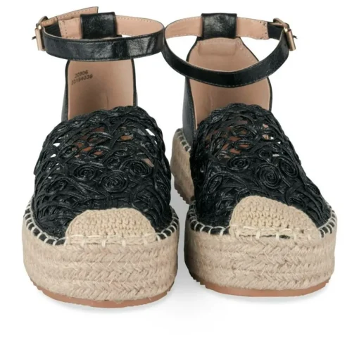 Espadrilles ZWART