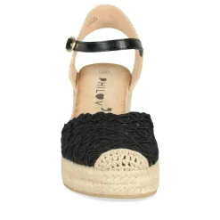Espadrilles ZWART