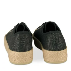 Espadrilles ZWART