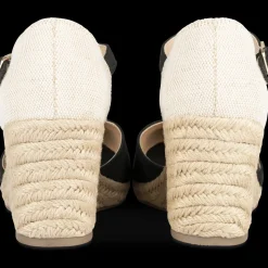 Espadrilles ZWART