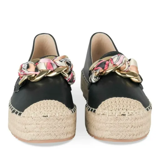 Espadrilles ZWART