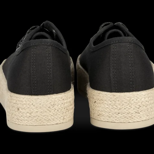 Espadrilles ZWART