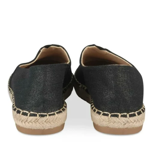 Espadrilles ZWART