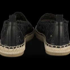 Espadrilles ZWART