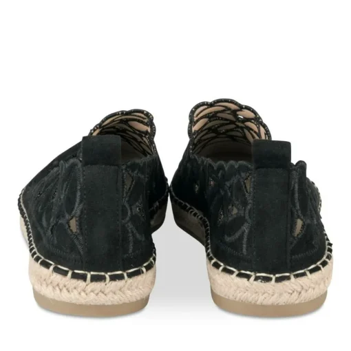 Espadrilles ZWART
