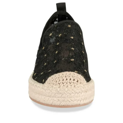 Espadrilles ZWART
