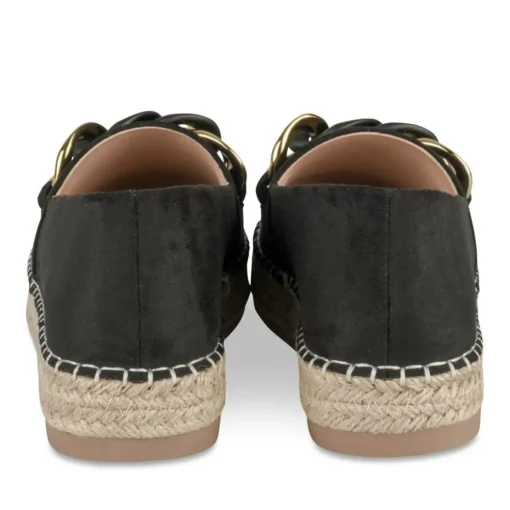 Espadrilles ZWART