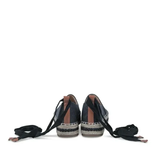 Espadrilles ZWART