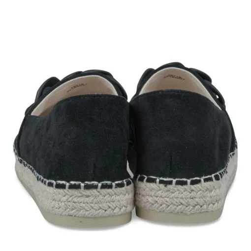 Espadrilles ZWART