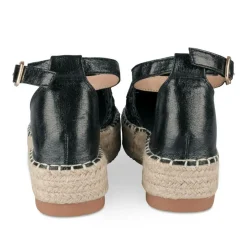 Espadrilles ZWART