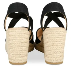 Espadrilles ZWART