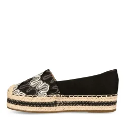 Espadrilles ZWART