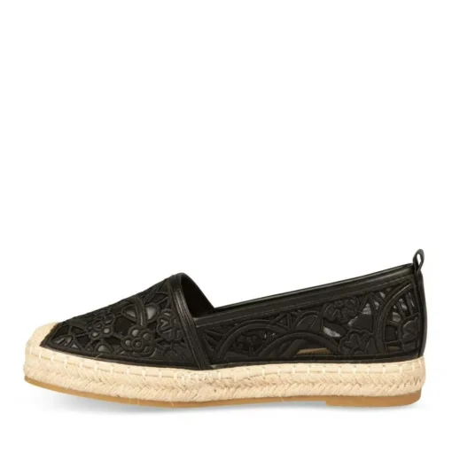 Espadrilles ZWART