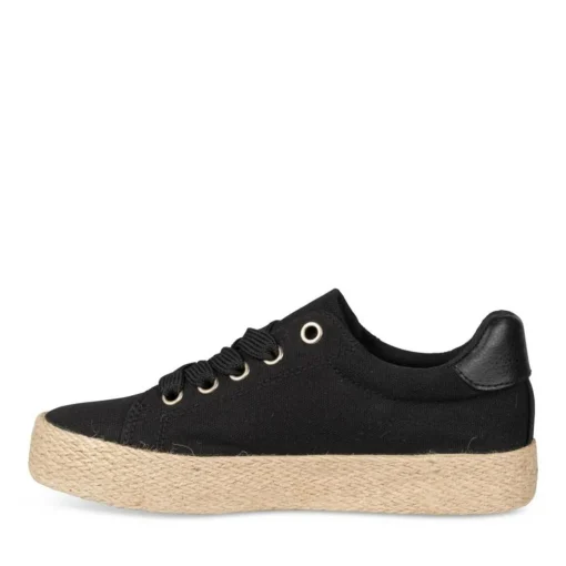Espadrilles ZWART