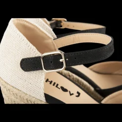 Espadrilles ZWART