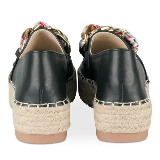 Espadrilles ZWART