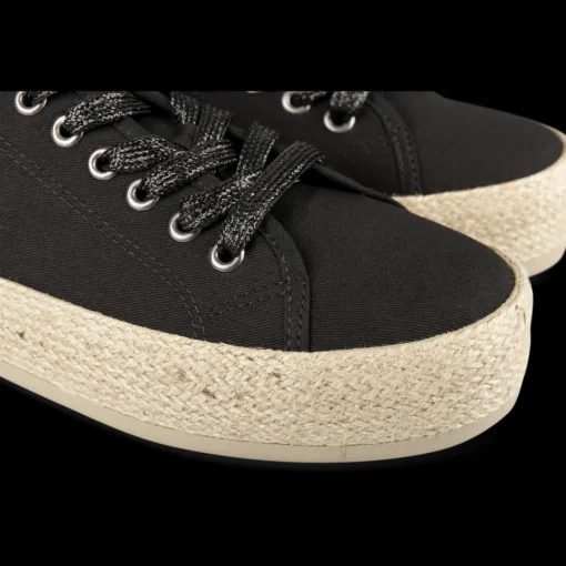 Espadrilles ZWART