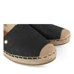 Espadrilles ZWART