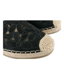 Espadrilles ZWART