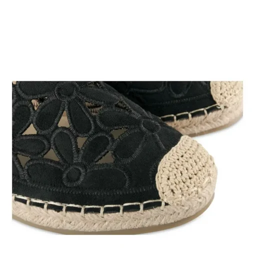 Espadrilles ZWART