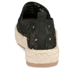 Espadrilles ZWART