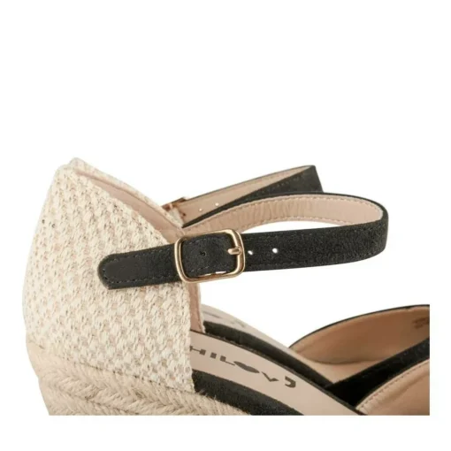 Espadrilles ZWART