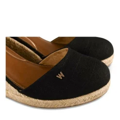 Espadrilles ZWART