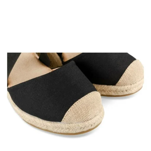 Espadrilles ZWART