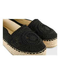 Espadrilles ZWART