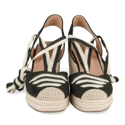 Espadrilles ZWART